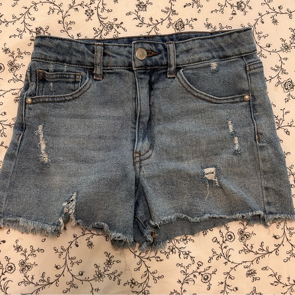 Girls 10/12 Art Class (Target) jeans shorts.